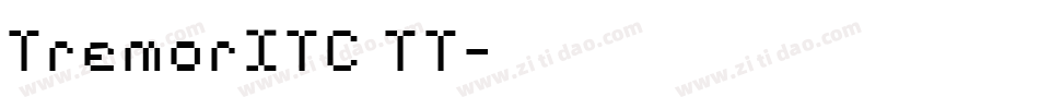 TremorITC TT字体转换